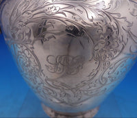 Stephen Smith and Son English Victorian Sterling Silver Coffee Pot w/ Goat #7036