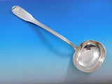 Fiddle Thread German 800 Silver Flatware Set Service 58 pieces Dinner