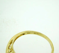 14k Yellow Gold Heart Genuine Natural Morganite Ring with Diamond Halo (#J4427)