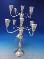 Towle Sterling Silver Candelabra Pair 5-Light #26-5T Weighted 14 1/2" (#7218)