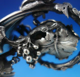 Squirrel by Gorham Sterling Silver Nut Bowl Master w/ Grapes Leaves #465 (#5669)