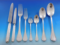 Bougainville by Puiforcat Sterling Silver Flatware Set for 12 Service 107 pieces