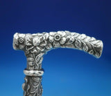 Repousse by Simons Bros Sterling Silver Parasol / Umbrella Handle #1426 (#6835)