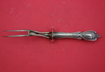 Monticello by Lunt Sterling Silver Roast Carving Fork 10 3/8"