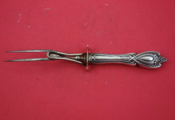 Monticello by Lunt Sterling Silver Roast Carving Fork 10 3/8"