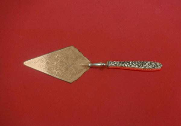 Novantique by Towle Sterling Silver Pastry Server Fancy Vermeil HH Custom