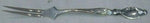 Silver Swirl by Wallace Sterling Silver Spinach Fork Custom Made 7 3/4"