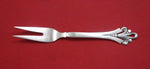 Danish Sterling Silver Pickle Fork 2-Tine Marked "A.G." 5 1/4"