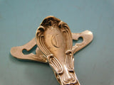 Chantilly by Gorham Sterling Silver Napkin Clip Pierced Original 1 3/4"