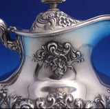 Buttercup by Gorham Sterling Silver Syrup Jug with Attached Lid #A4111 (#7017)