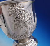 Repousse by George Sharp Coin Silver Mug / Cup Architectural Chased (#3801)