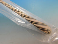 Torchon Buccellati Italy Sterling Silver Dinner Flatware Set Service 48 pcs New