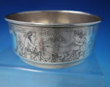 William Kerr Sterling Silver Child's Bowl Nursery Rhyme Characters #1399 (#5174)