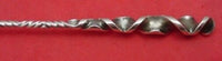 Reverse Twist #8 by Whiting Sterling Silver Pickle Fork 2-Tine Long 8 1/4"