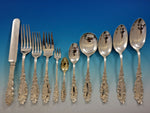 Luxembourg by Gorham Sterling Silver Flatware Set for 12 Service 132 pcs K Mono