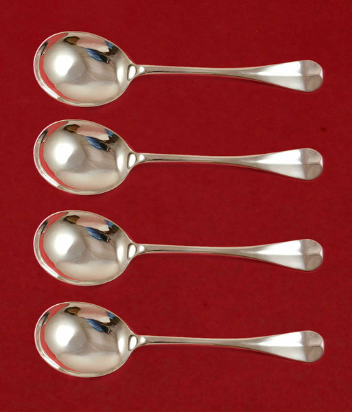 Queen Anne-Williamsburg by Stieff Sterling Silver Gumbo Spoon 4-pc Set Custom