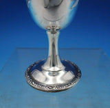 Rose Bouquet by Fisher Sterling Silver Wine Goblet #1467 4 5/8" 2.37 ozt (#6786)
