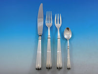 Monte Napleone by Calegaro Buccellati Italy Sterling Silver Flatware Set 106 pcs