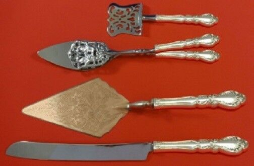 Old Charleston By International Sterling Dessert Serving Set HHWS 4pc Custom