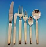 Windsor by Sorensen Sterling Silver Danish Flatware Set Service 77 Pcs Dinner