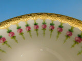 Tiffany & Co. Sterling Silver Bouillon Cup w/Cherubs/Liner w/Gold Border/Flowers