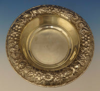 Repousse by Kirk Sterling Silver Fruit Bowl 9 1/2" Diameter #219Af (#0540)