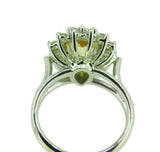 14k Gold 1.68ct Genuine Natural Precious Topaz and 3/4ct Diamond Ring (#J4730)