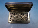 Joseph Willmore English Georgian Sterling Silver Vinaigrette Birmingham (#6740)