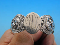 Cupid Sunbeams by Unger Sterling Silver Napkin Ring Original 1 7/8" x 1 7/8"
