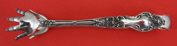 Meadow Rose by Wallace Sterling Silver Sugar Tong 4"