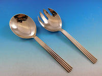 Bernadotte by Georg Jensen Stainless Steel Flatware Set 12 Service 62 pcs Unused