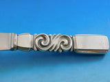 Scroll by Georg Jensen Sterling Silver Dinner Knife XL European Size Rare