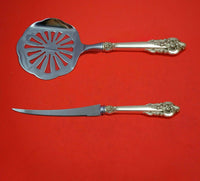 Grande Baroque by Wallace Sterling Silver Tomato Serving Set 2-Piece Custom Made