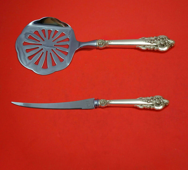 Grande Baroque by Wallace Sterling Silver Tomato Serving Set 2-Piece Custom Made