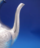 Stephen Smith and Son English Victorian Sterling Silver Coffee Pot w/ Goat #7036
