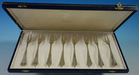 Milano by Buccellati Italian Sterling Silver Oyster Forks Box of 8 4 1/4"