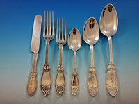 Oriental by Polhamus Shiebler Sterling Silver Flatware Set 8 Service 52 Pieces