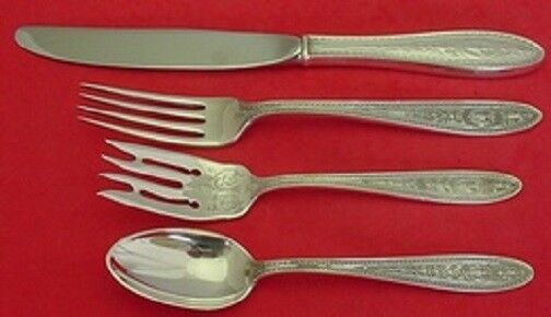 Wedgwood By International Sterling Silver Regular Size Place Setting(s) 4pc