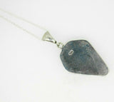 Sterling Silver Pendant Opal Inlay with Malachite and Onyx (#J5083)