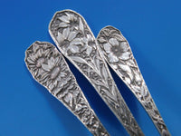 Bouquet by Durgin Sterling Silver Flatware Set for 8 Service 41 pcs Multi-motif