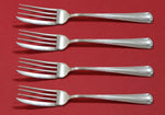 Marie Louise by Blackinton / Towle Sterling Silver Fish Fork Set 4pc AS Custom