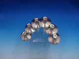 Michelsen Sterling Silver 6 Light Candelabra Pair Mid Century Modern Danish 6936