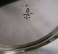 Number 26 by Durgin Sterling Silver Pastry Plate / Cookie Plate w/Handle (#3280)