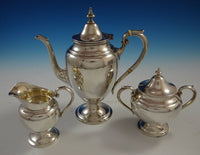 Puritan by Gorham Sterling Silver Coffee Set 3pc  (#2487)