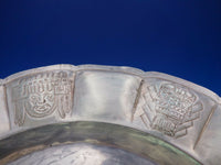 Gutierrez Mexican Sterling Silver Charger Plate Aztec Design Varies (#4516)