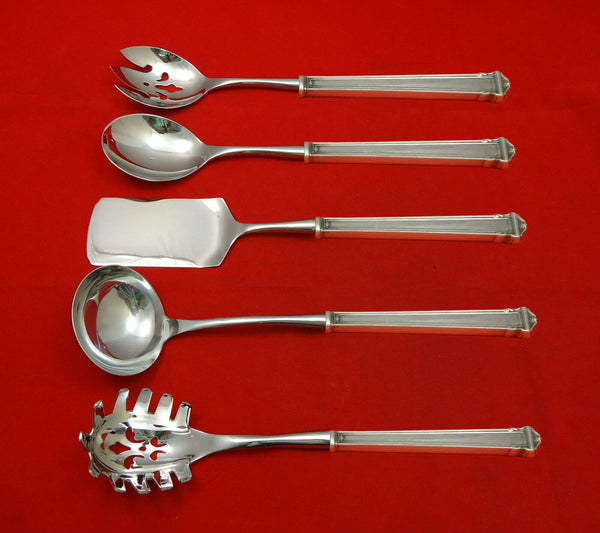 Theseum by International Sterling Silver Hostess Set 5pc HHWS  Custom Made