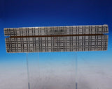 Italian .800 Silver Cigarette Box with Wood Lining Mid-Century Modern (#3826)