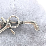 Sterling Horse Pin with Riding Crop and Bit (#J5484)