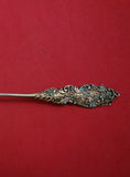 Enameled Sterling by French and Franklin Sterling Silver Demitasse Spoon Vermeil