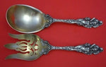 Love Disarmed by Reed and Barton Sterling Silver Salad Serving Set 2pc GW AS Old
